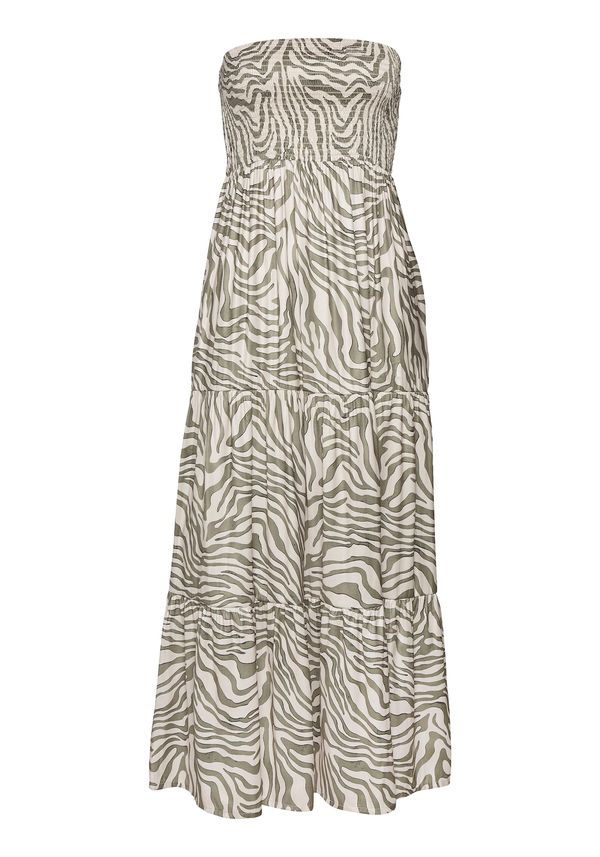 LASCANA LASCANA Ljetna haljina  bež / maslinasta