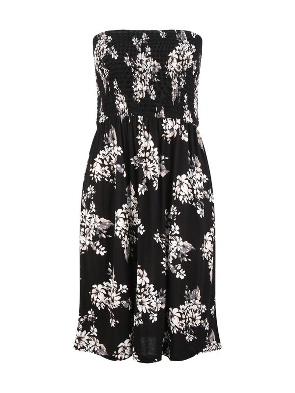 LASCANA LASCANA Ljetna haljina 'Jasmine'  bež / siva / crna / bijela