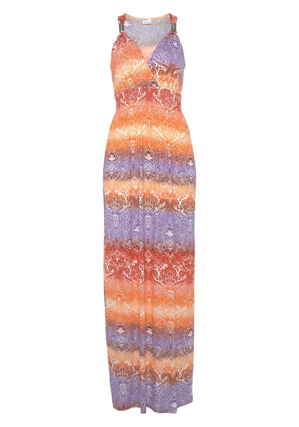 LASCANA LASCANA Ljetna haljina  ljubičasta / narančasta / crvena