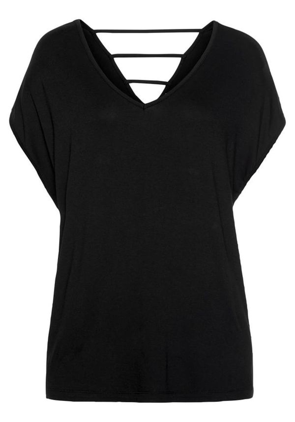 LASCANA LASCANA Majica  crna