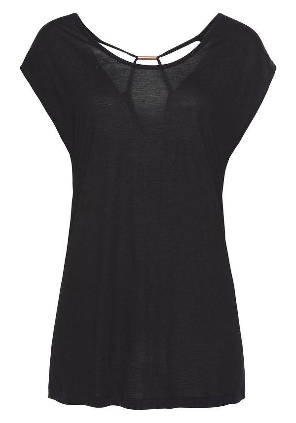 LASCANA LASCANA Majica  crna