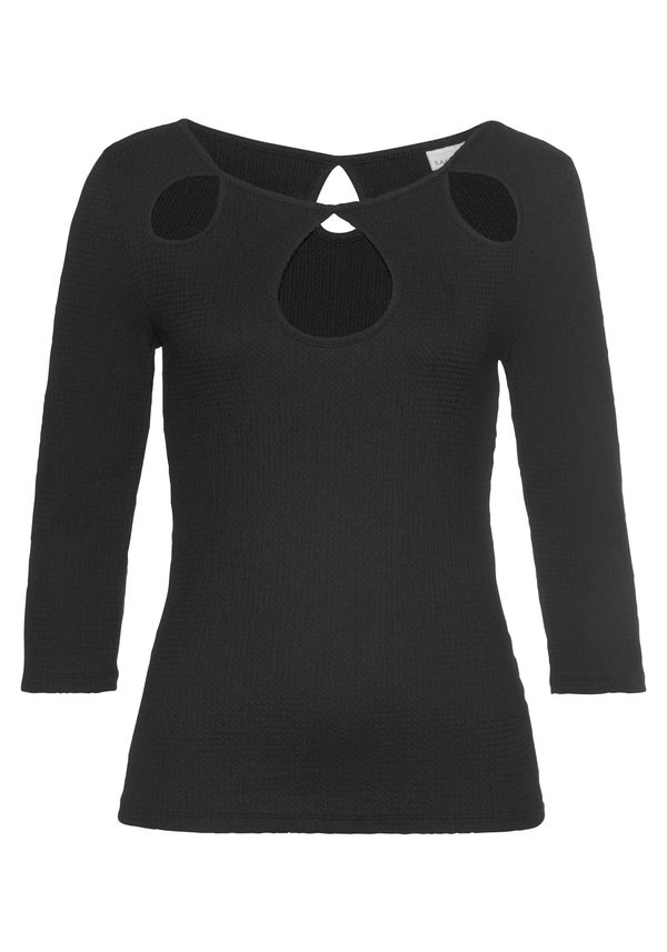 LASCANA LASCANA Majica  crna