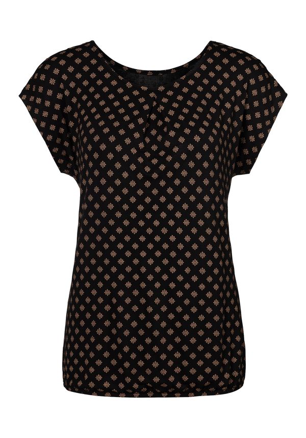 LASCANA LASCANA Majica  svijetlobež / crna