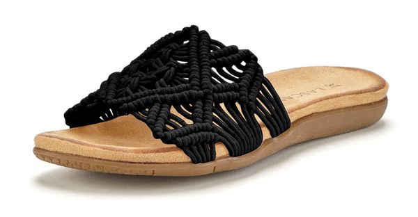 LASCANA LASCANA Natikače s potpeticom  crna