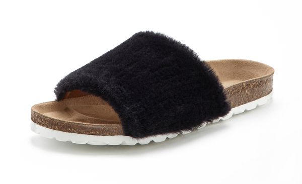 LASCANA LASCANA Natikače s potpeticom  crna