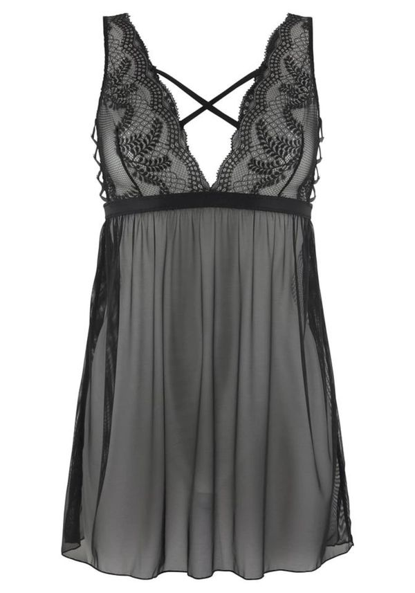 LASCANA LASCANA Negliže  crna