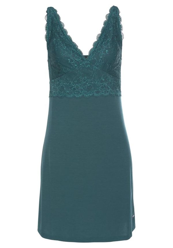 LASCANA LASCANA Negliže 'Mably'  petrol