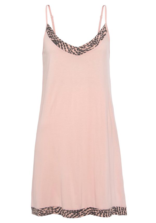 LASCANA LASCANA Negliže  roza / crna