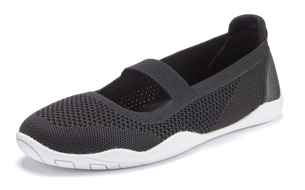 LASCANA LASCANA Otvorene balerinke  antracit siva