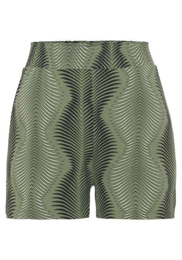 LASCANA LASCANA Pidžama hlače  zelena