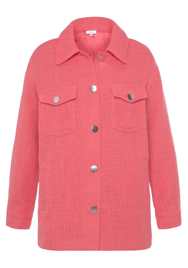 LASCANA LASCANA Prijelazna jakna  crvena / lubenica roza