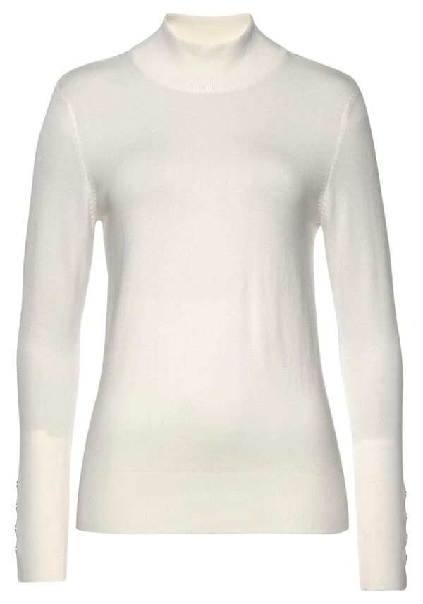 LASCANA LASCANA Pulover  bijela