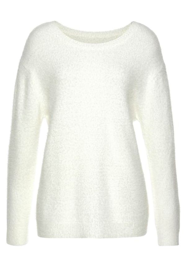 LASCANA LASCANA Pulover  bijela