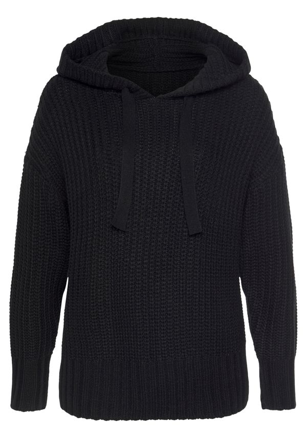 LASCANA LASCANA Pulover  crna