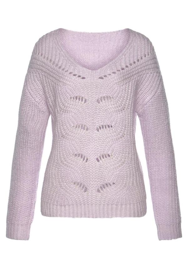 LASCANA LASCANA Pulover  svijetloljubičasta