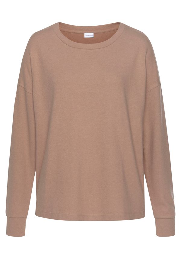 LASCANA LASCANA Pulover  toplo smeđa