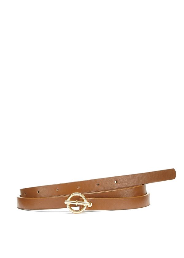 LASCANA LASCANA Remen  boja devine dlake (camel) / zlatna