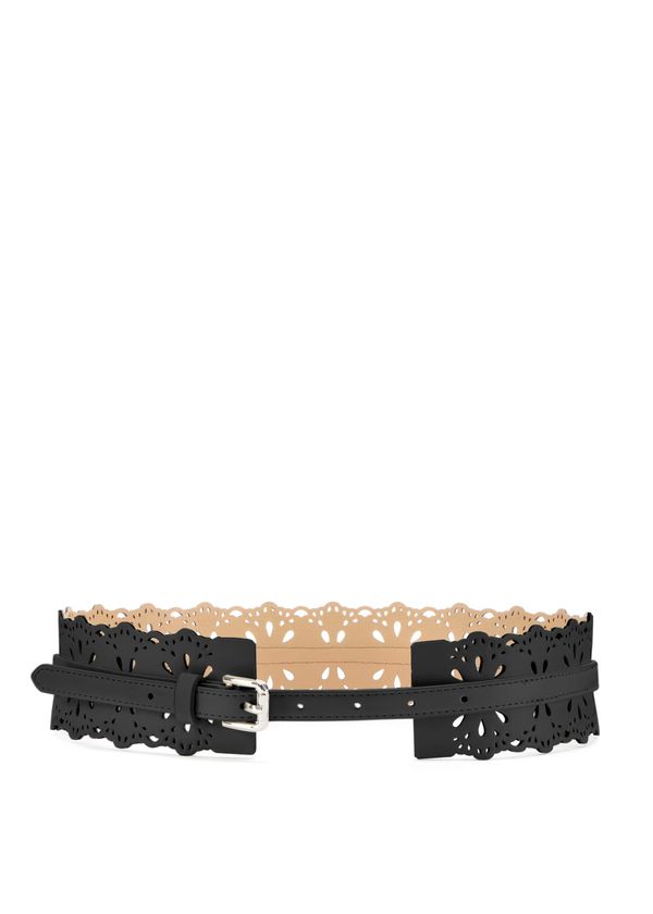 LASCANA LASCANA Remen  crna