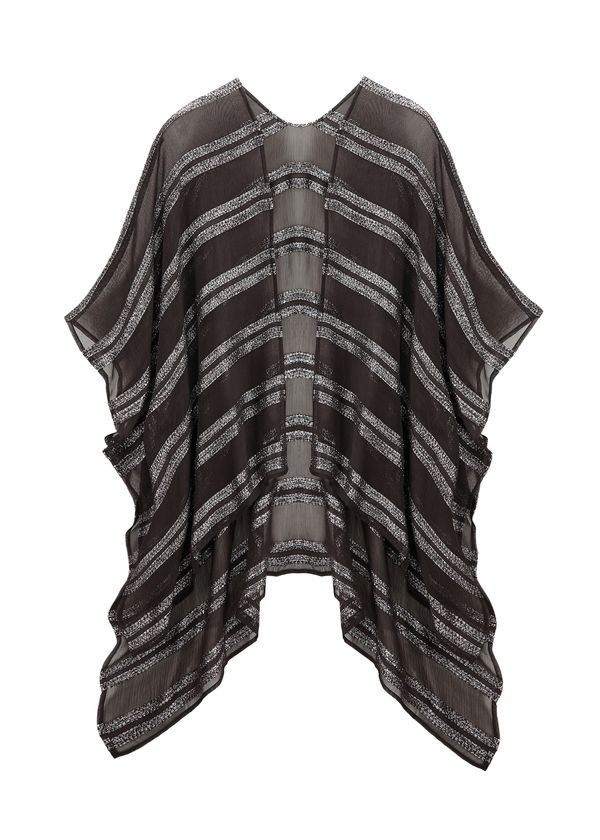 LASCANA LASCANA Ručnik za plažu  crna / srebro