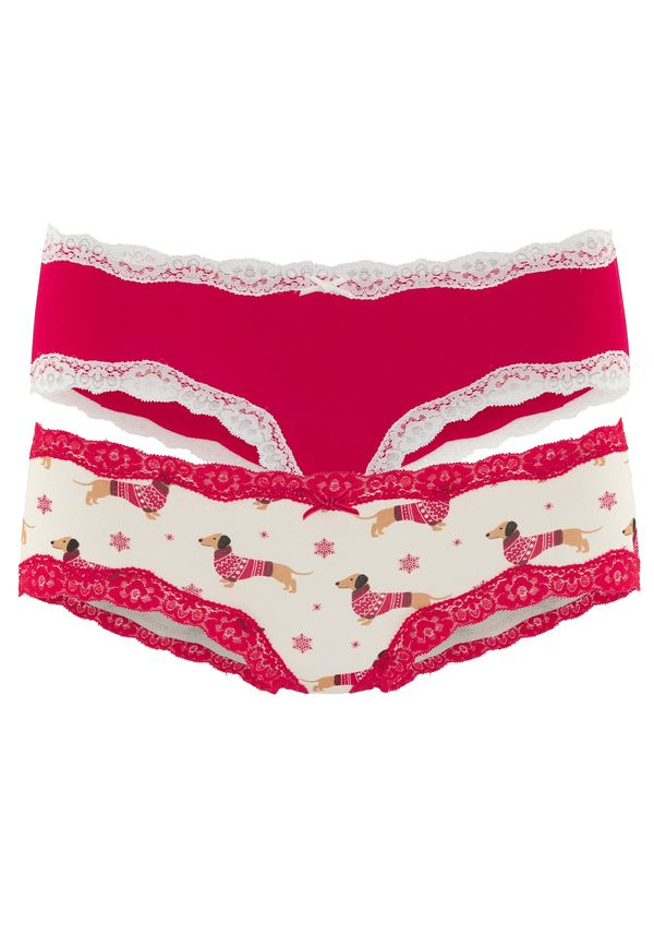 LASCANA LASCANA Slip  boja pijeska / miks boja / klasično crvena