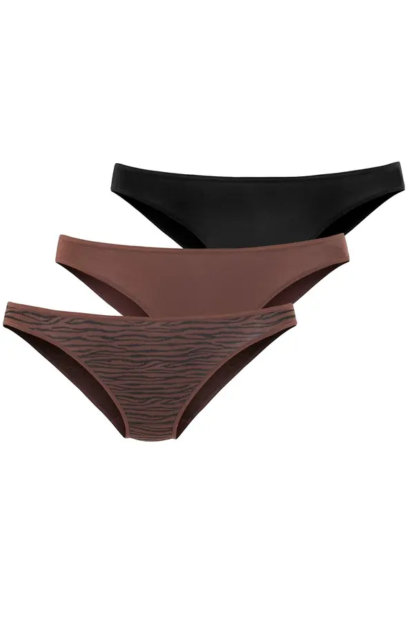 LASCANA LASCANA Slip  čokolada / crna