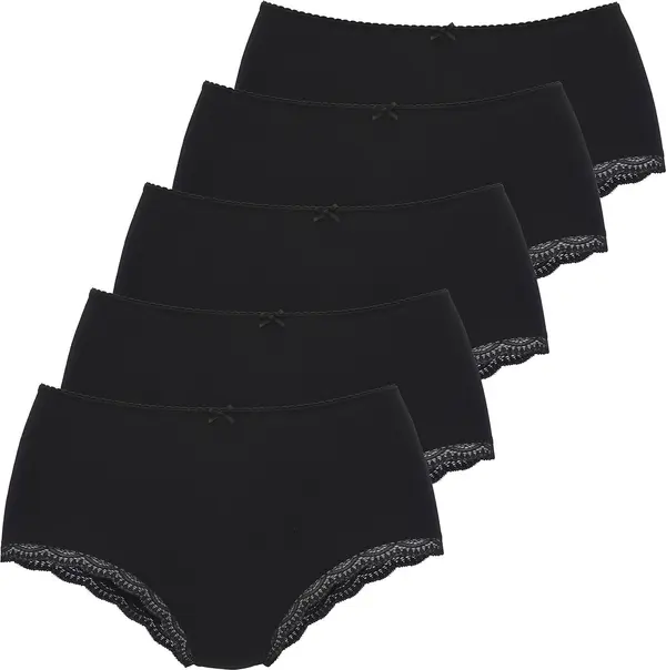 LASCANA LASCANA Slip  crna