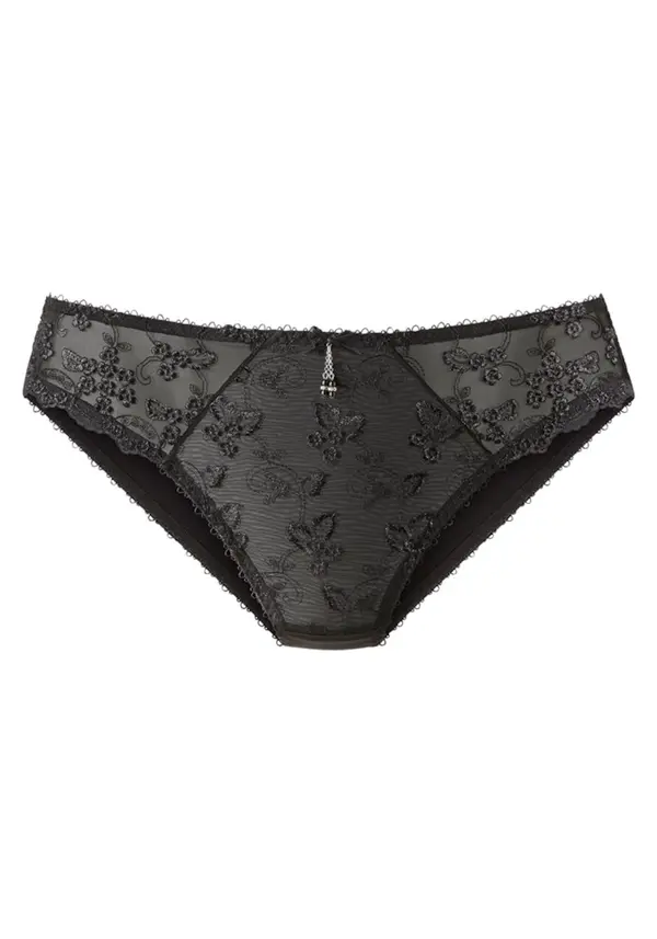 LASCANA LASCANA Slip  crna