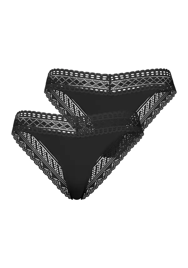 LASCANA LASCANA Slip  crna