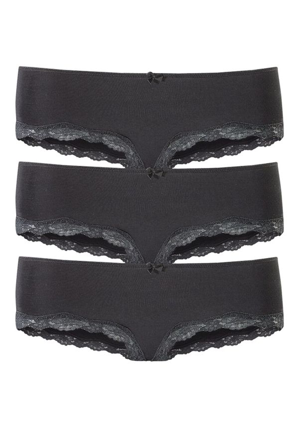 LASCANA LASCANA Slip  crna