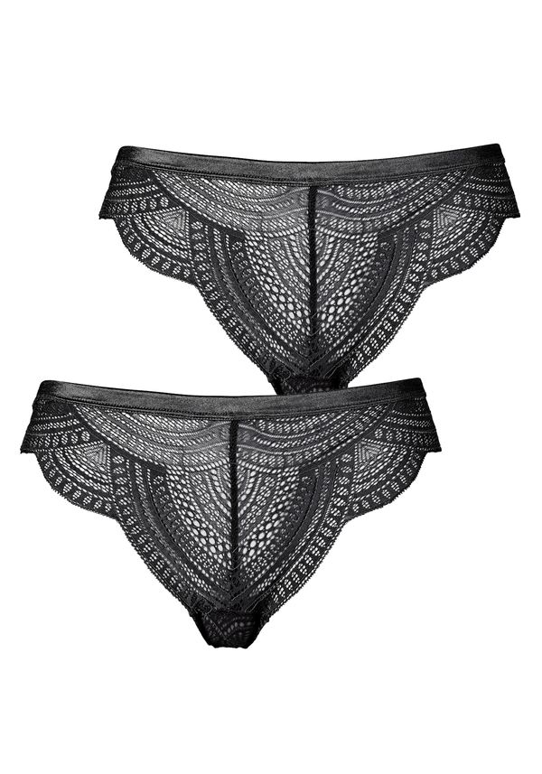 LASCANA LASCANA Slip  crna