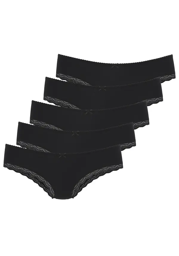 LASCANA LASCANA Slip  crna