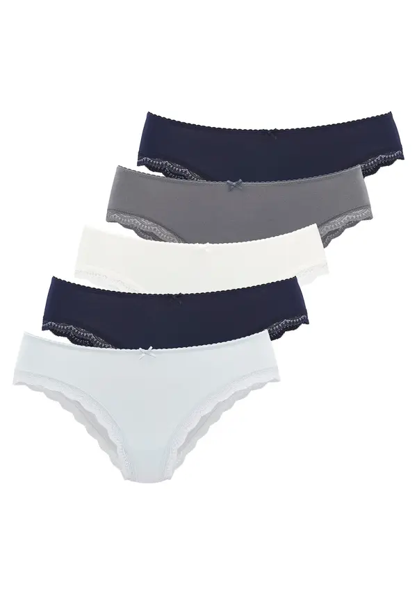 LASCANA LASCANA Slip  mornarsko plava / pastelno plava / siva / bijela