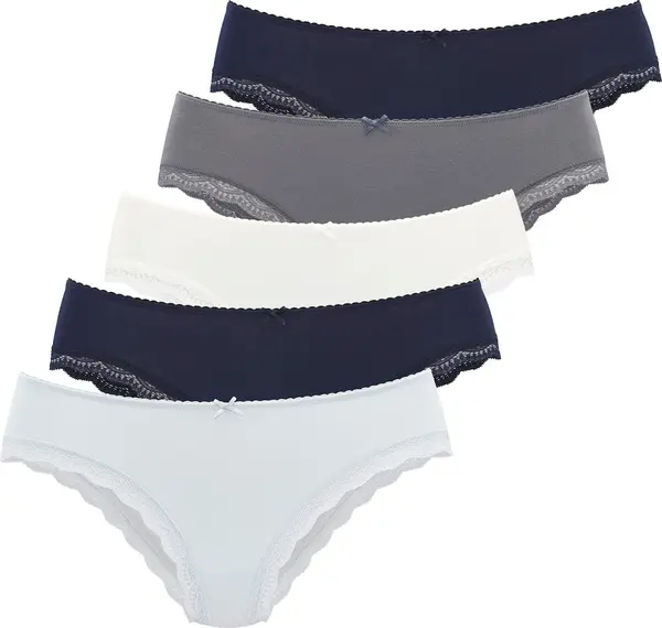 LASCANA LASCANA Slip  mornarsko plava / pastelno plava / siva / bijela
