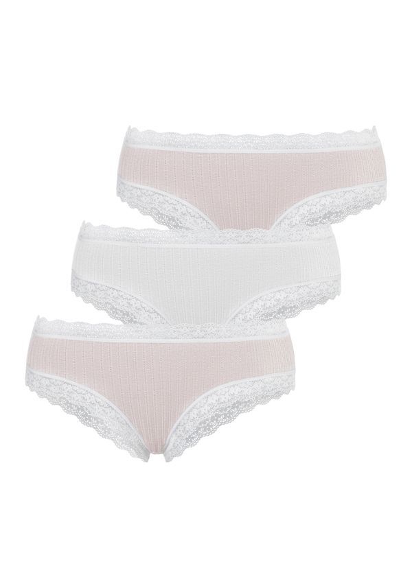 LASCANA LASCANA Slip  nude / prljavo bijela