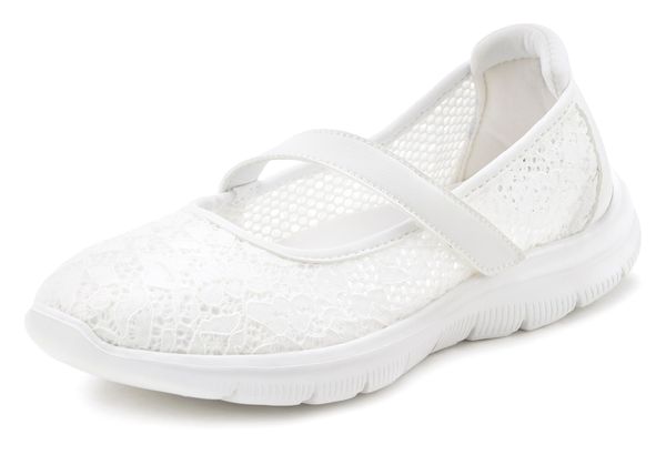 LASCANA LASCANA Slip On cipele  bijela