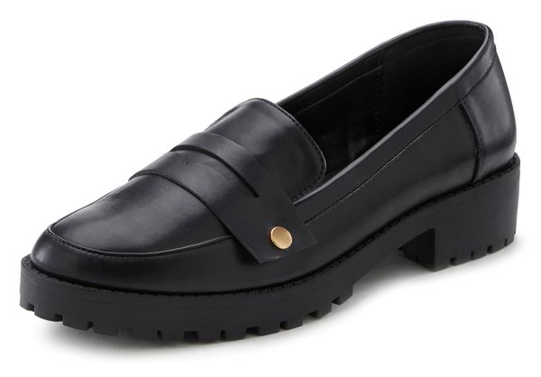 LASCANA LASCANA Slip On cipele  crna