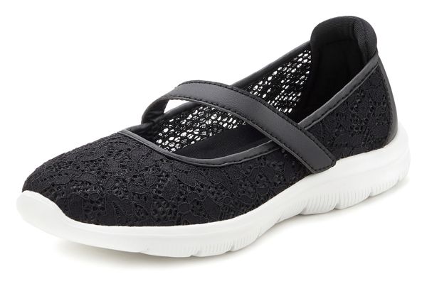 LASCANA LASCANA Slip On cipele  crna