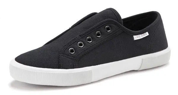 LASCANA LASCANA Slip On tenisice  crna