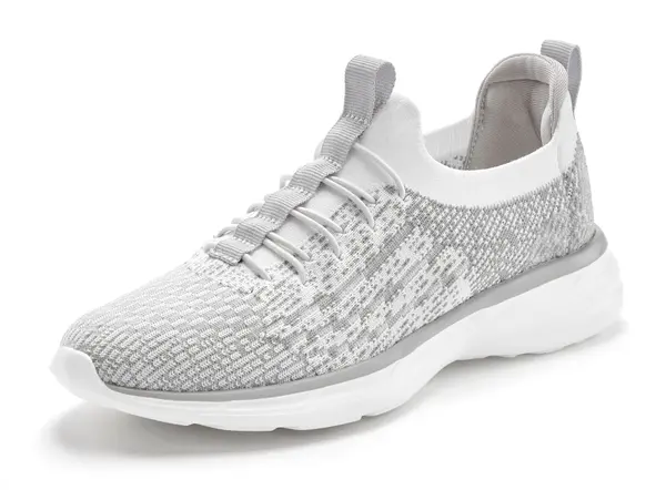 LASCANA LASCANA Slip On tenisice  siva / bijela