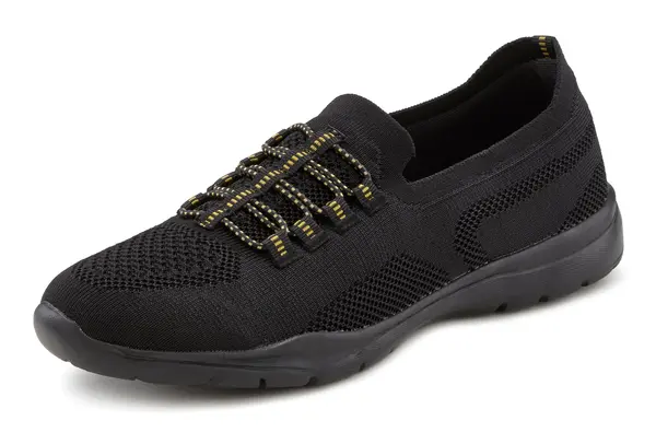 LASCANA LASCANA Slip On tenisice  žuta / crna