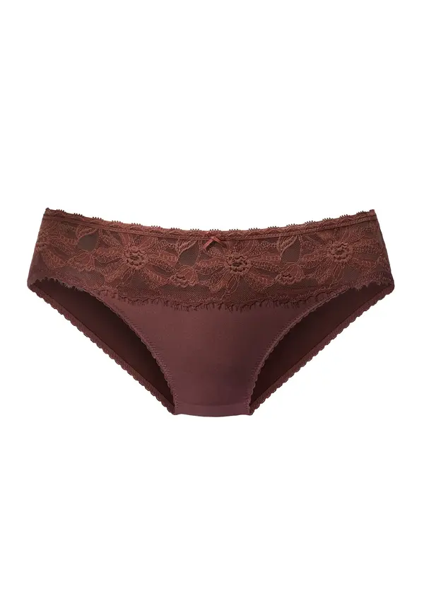 LASCANA LASCANA Slip  tamno smeđa