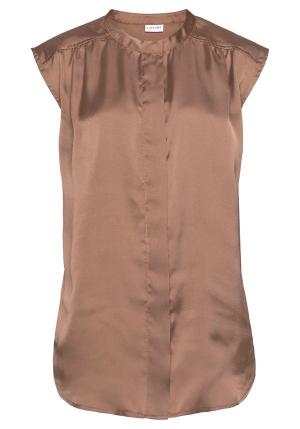LASCANA LASCANA Spavaćica košulja  svijetlosmeđa