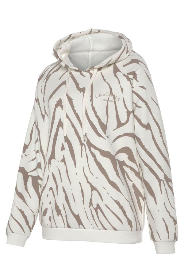 LASCANA LASCANA Sweater majica  bež / tamno bež