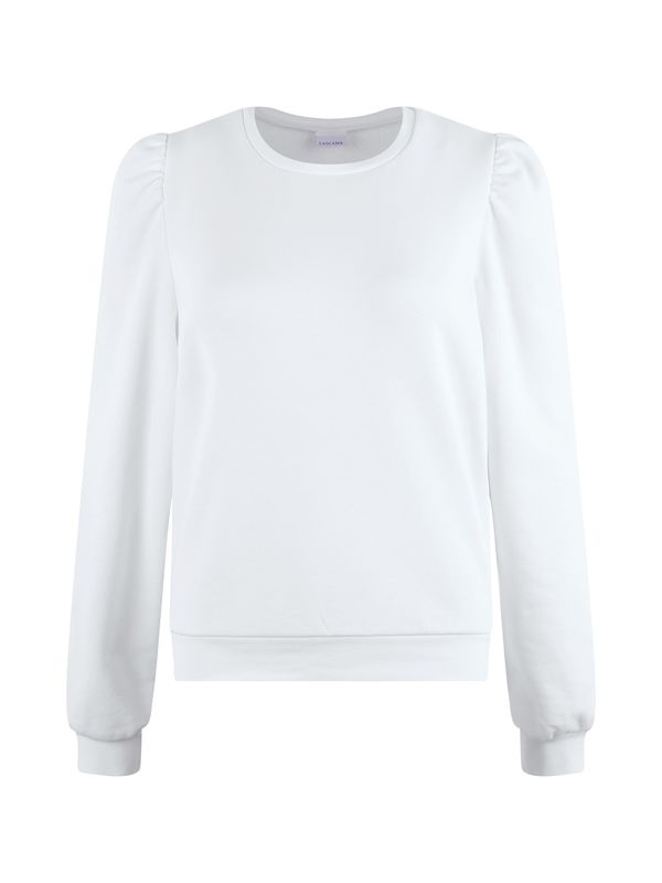 LASCANA LASCANA Sweater majica  bijela
