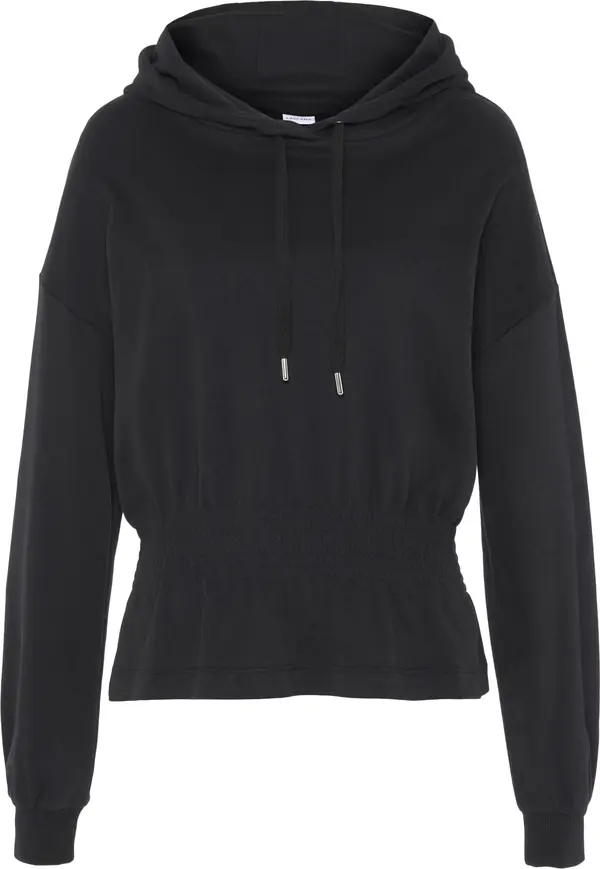 LASCANA LASCANA Sweater majica  crna