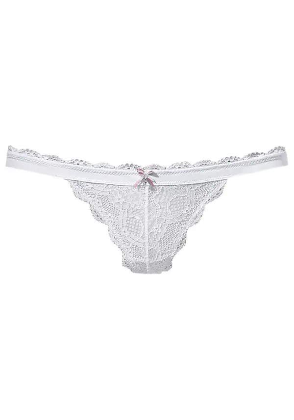 LASCANA LASCANA Tanga gaćice  bijela