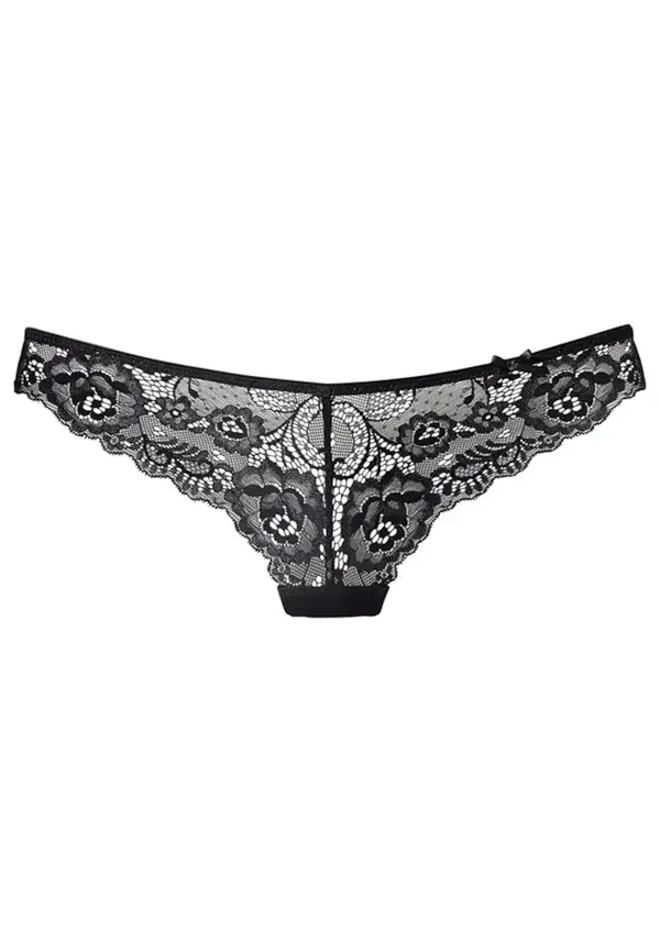 LASCANA LASCANA Tanga gaćice  crna