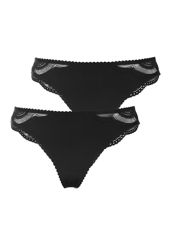 LASCANA LASCANA Tanga gaćice  crna