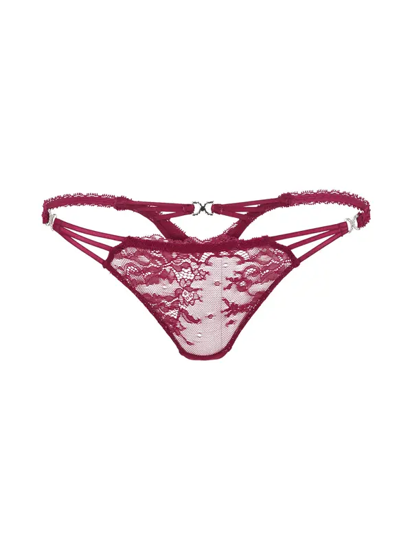 LASCANA LASCANA Tanga gaćice  patlidžan