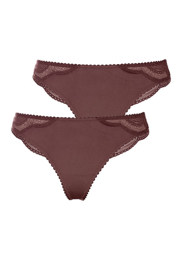 LASCANA LASCANA Tanga gaćice  patlidžan